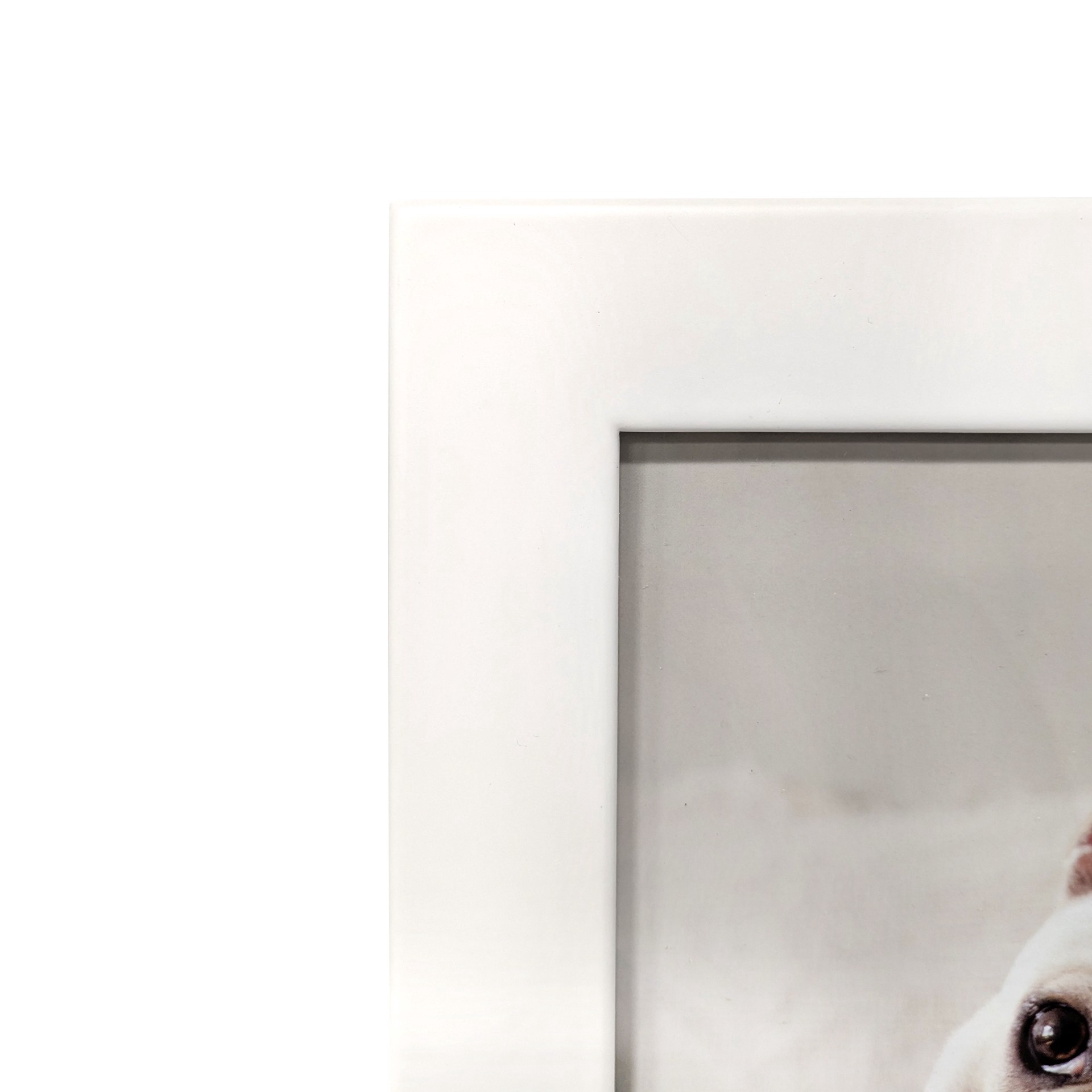 slide 3 of 6, Home 8" X 10" White Flat Frame By Studio Decor, 8 in x 10 in