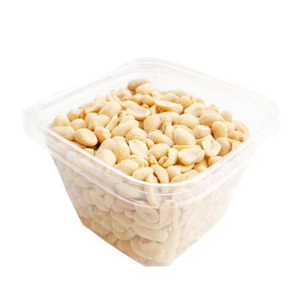 slide 1 of 1, L&B Organic Roasted Salted Peanuts, 12 oz