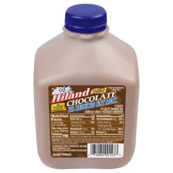 Hiland Dairy 2% Reduced Fat Chocolate Milk, One Quart, 32 Fl Oz
