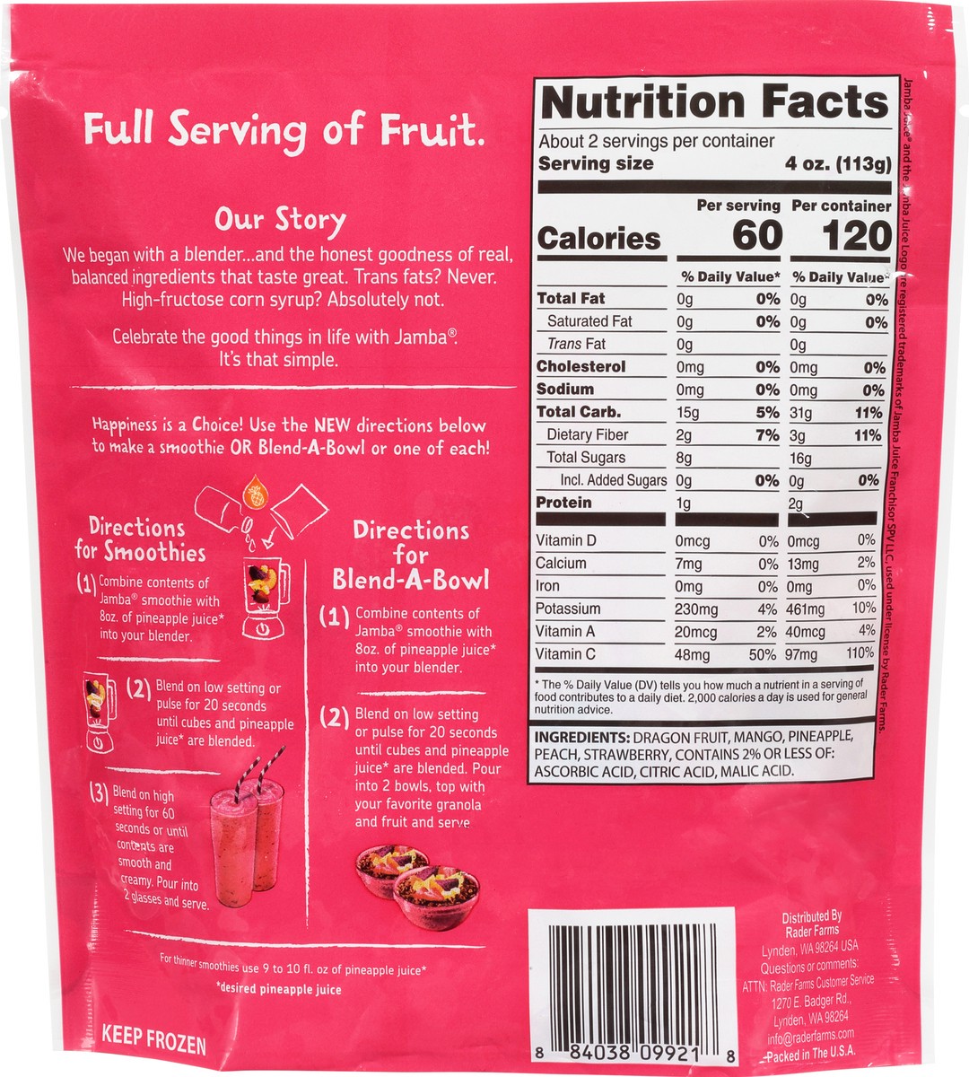 slide 4 of 9, Jamba Island Dragon - 8 Oz, 8 oz