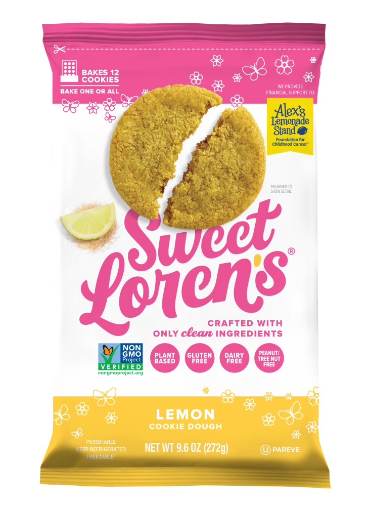 slide 1 of 2, Sweet Lorens Dough Cookie Lemon, 9.6 oz