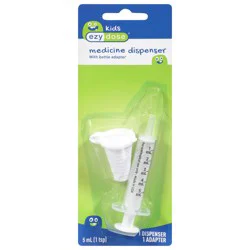 EZY Dose Kids Medicine Dispenser with Bottle Adapter 1 ea