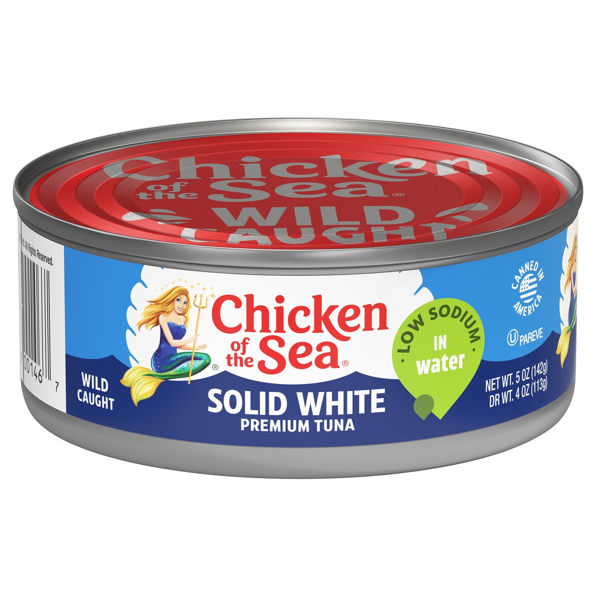 slide 7 of 11, Chicken of the Sea Solid White Premium Albacore Tuna in Water Low Sodium 5 oz, 5 oz