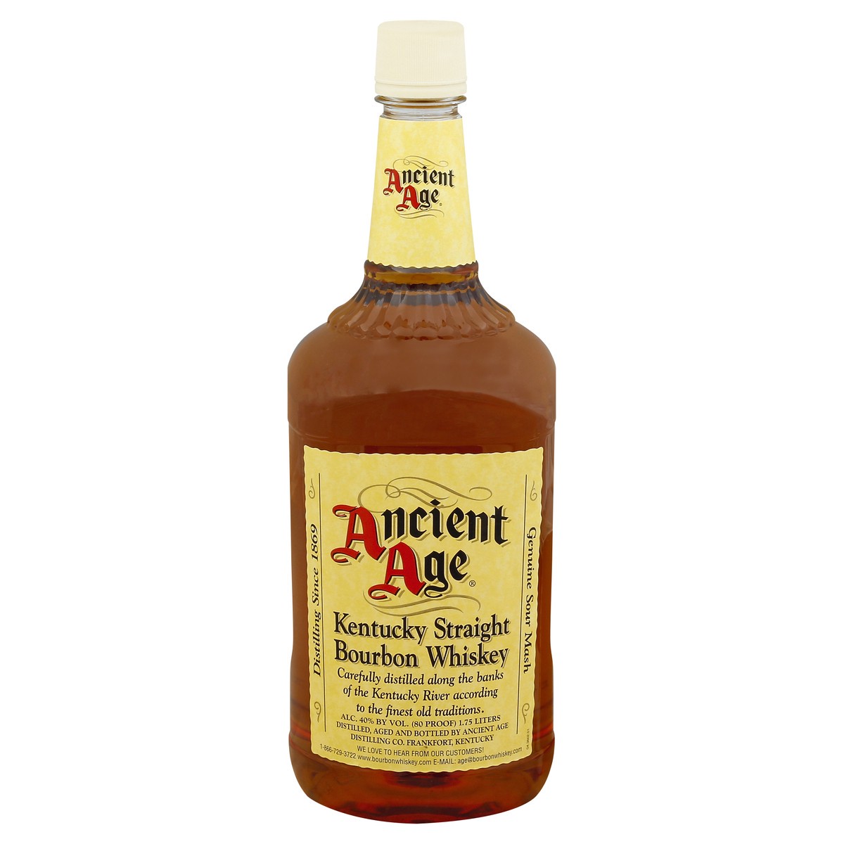 slide 3 of 3, Ancient Age Kentucky Straight Bourbon Whiskey 1.75l Plastic Bottle 80 Proof, 1.75 liter