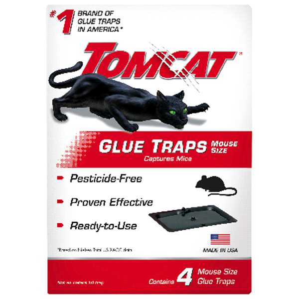 slide 1 of 9, Tomcat Household Pest Glue Boards, 4 ct