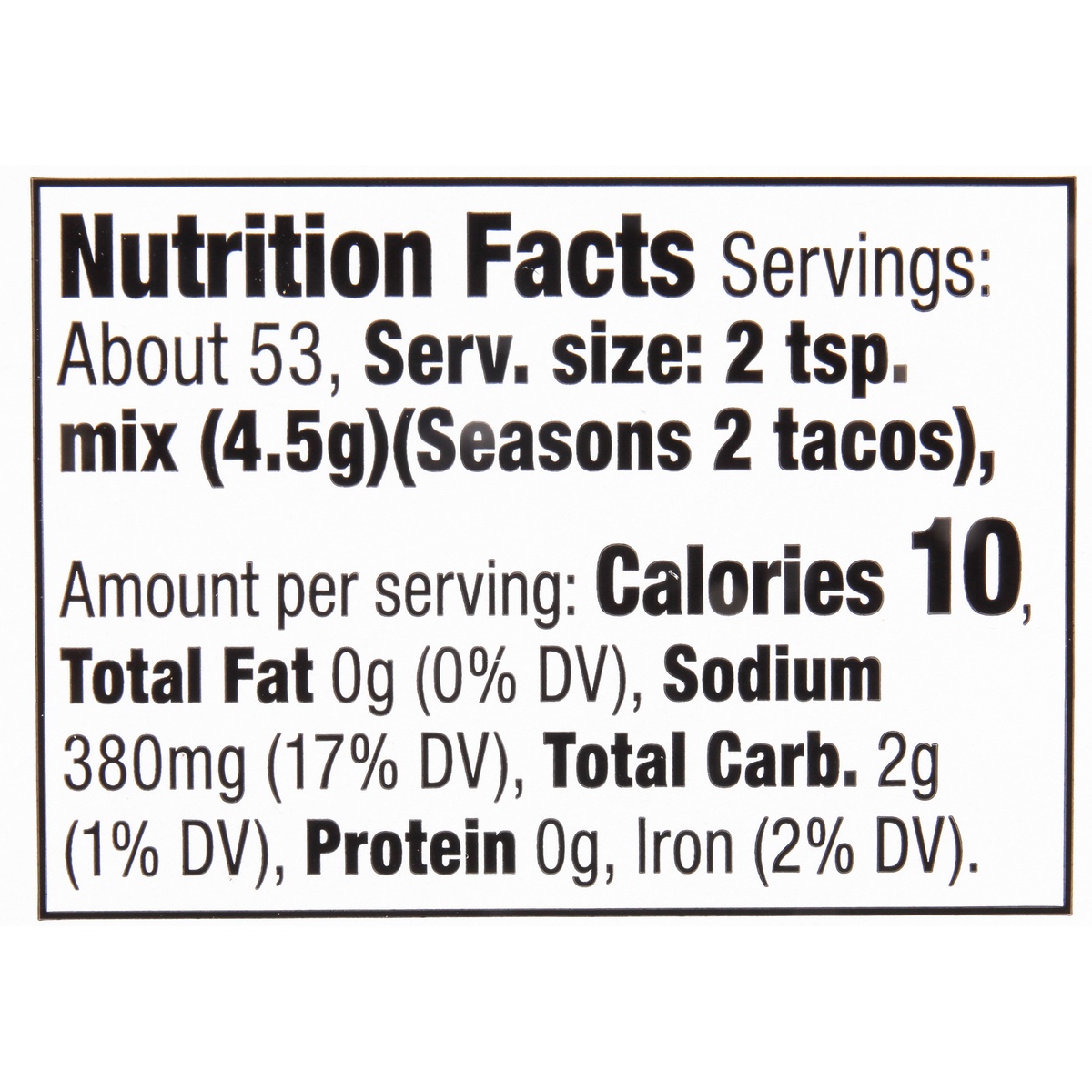 McCormick Original Taco Seasoning Mix 8.5 oz Shipt