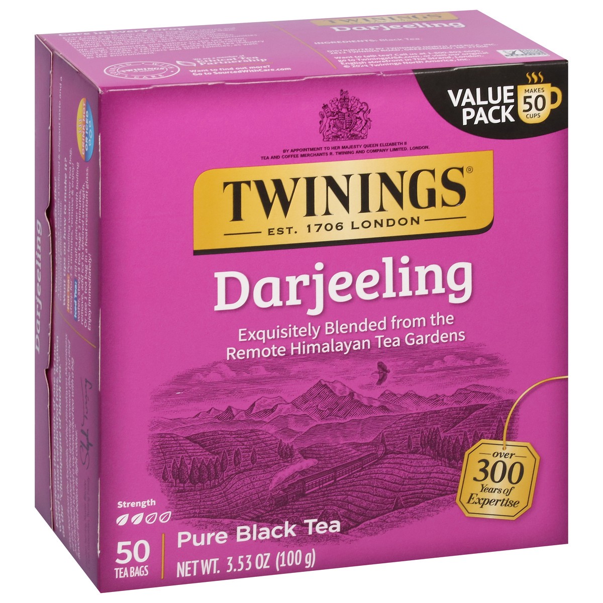 slide 2 of 9, Twinings Tea Darjeeling - 50 ct, 50 ct