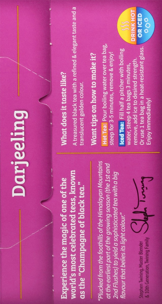 slide 4 of 9, Twinings Tea Darjeeling - 50 ct, 50 ct