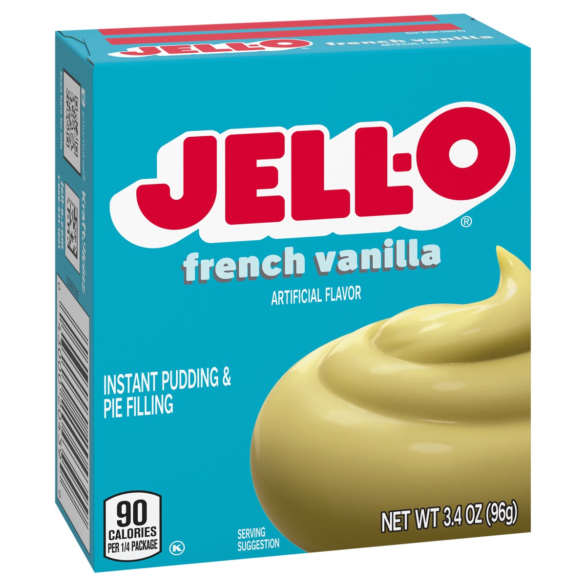 slide 2 of 9, Jell-O French Vanilla Artificially Flavored Instant Pudding & Pie Filling Mix, 3.4 oz Box, 3.4 oz