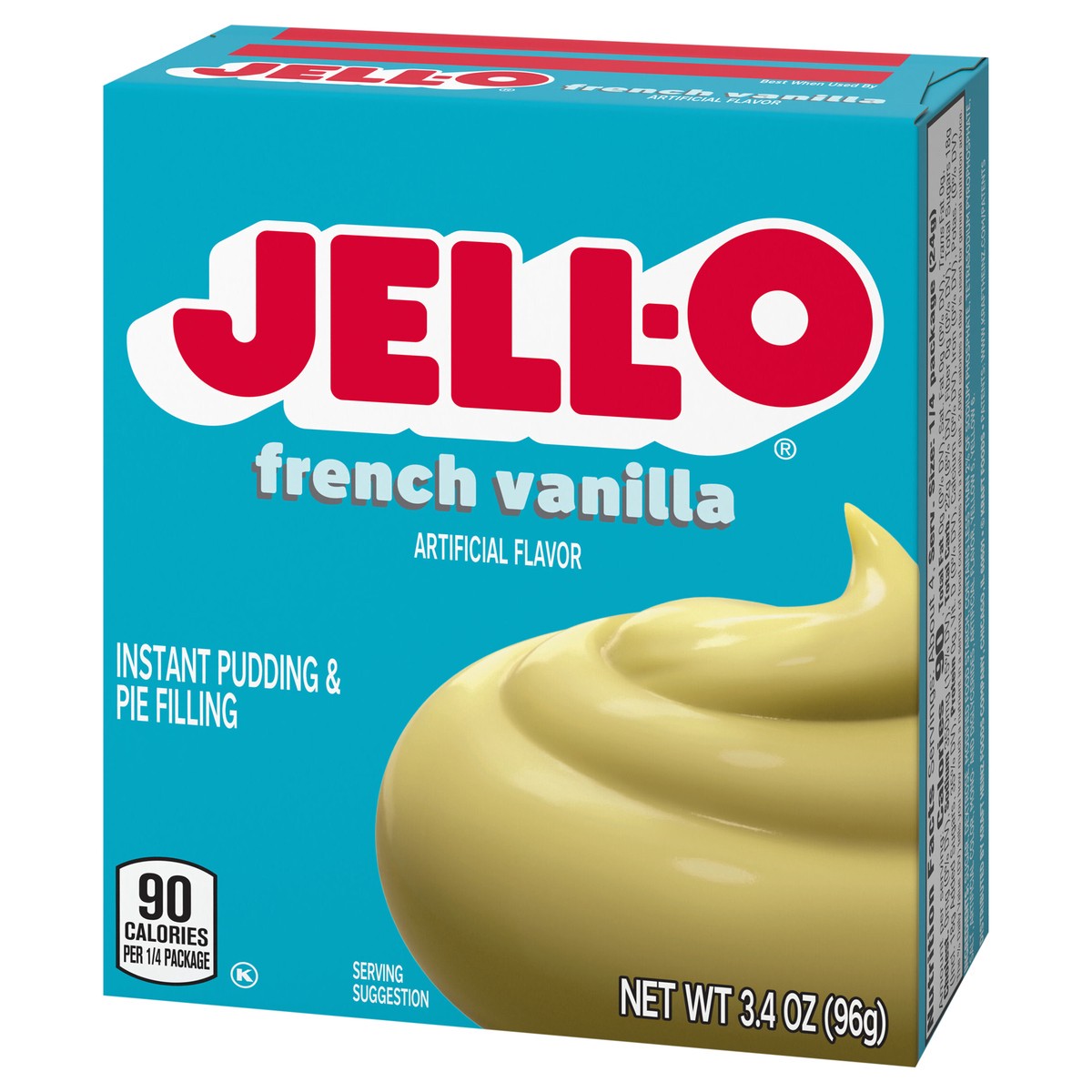 slide 9 of 9, Jell-O French Vanilla Artificially Flavored Instant Pudding & Pie Filling Mix, 3.4 oz Box, 3.4 oz