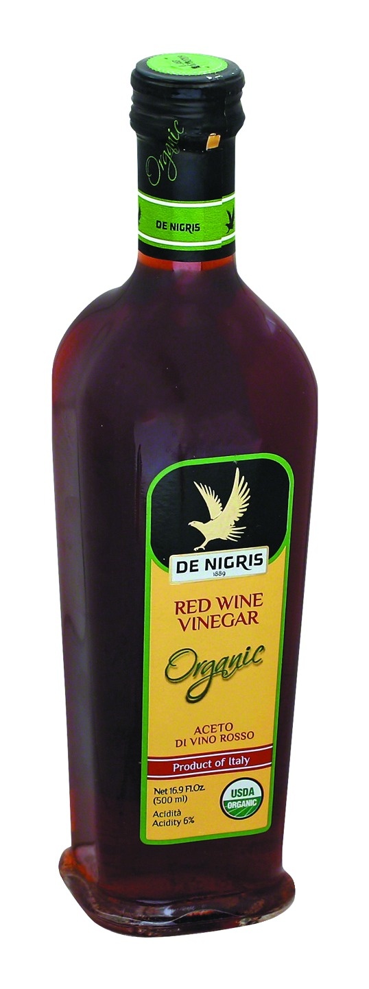 slide 1 of 1, De Nigris Red Wine Vinegar, Organic, 16.9 oz