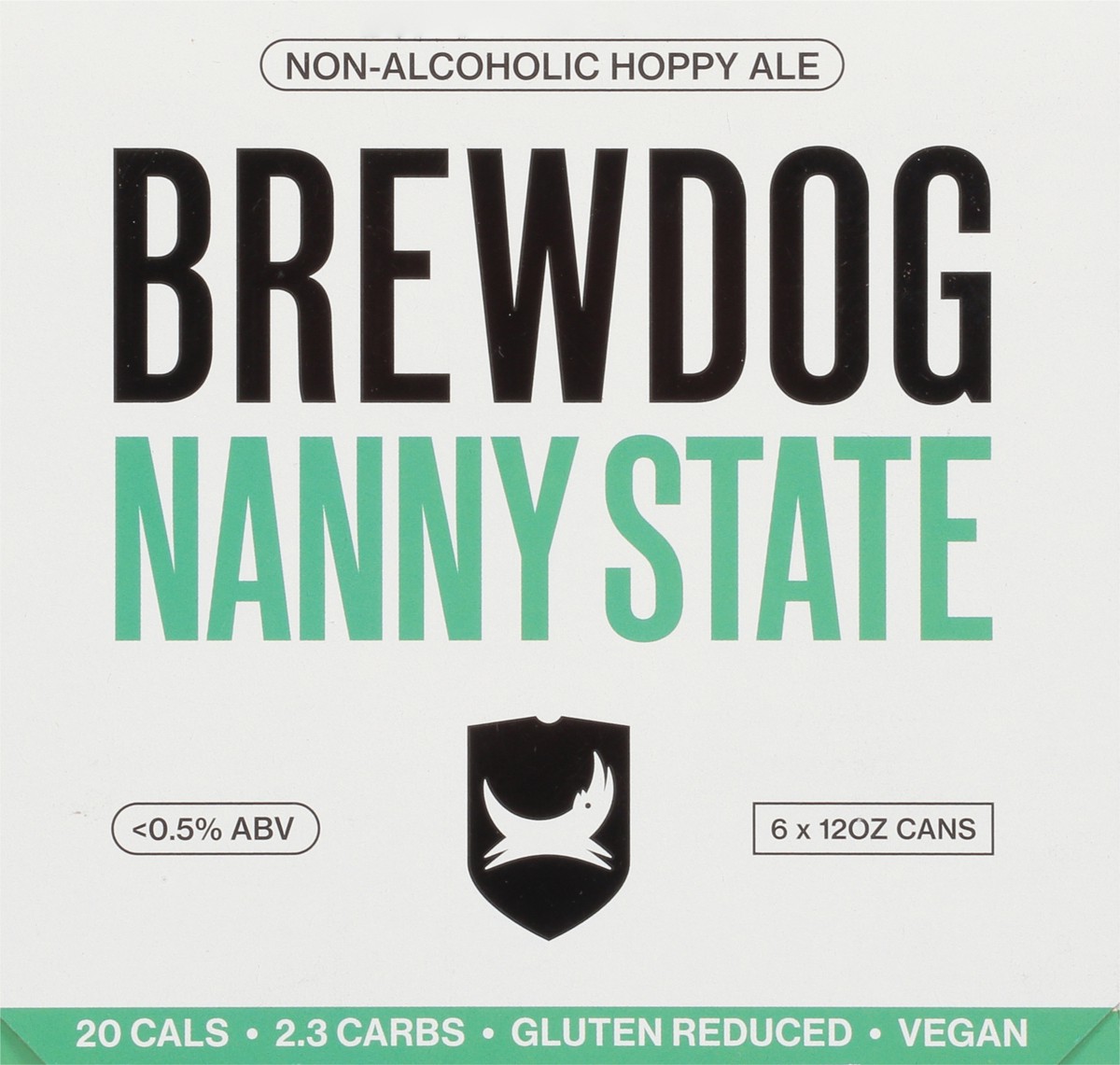 slide 2 of 14, BrewDog Nanny State Non-Alcoholic Hoppy Ale Beer 6 - 12 oz Cans, 1 ct