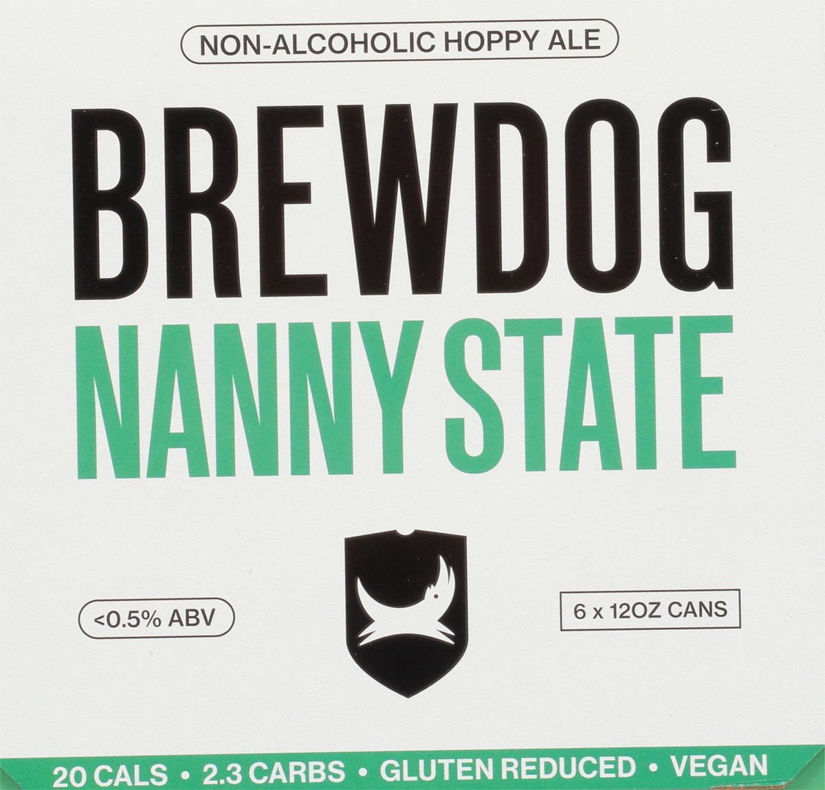 slide 12 of 14, BrewDog Nanny State Non-Alcoholic Hoppy Ale Beer 6 - 12 oz Cans, 1 ct