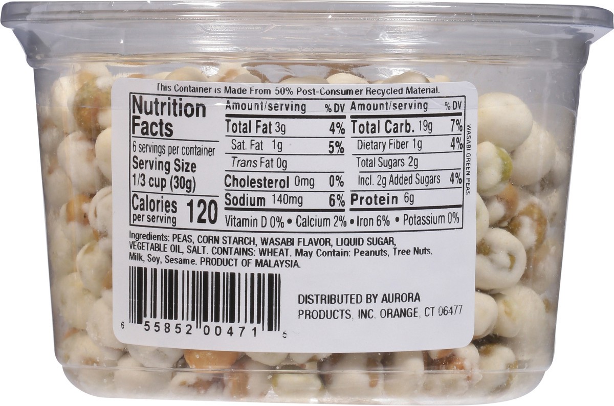 slide 4 of 9, Aurora Natural Wasabi Green Pea 6.5 oz, 6.5 oz