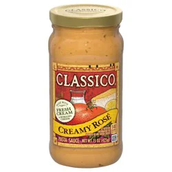Classico Creamy Rosé Pasta Sauce, 15 oz Jar