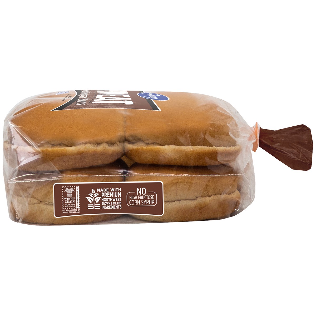 slide 6 of 10, Franz Wheat Cluster 8's Whole Grain Hamburger Buns 17oz, 