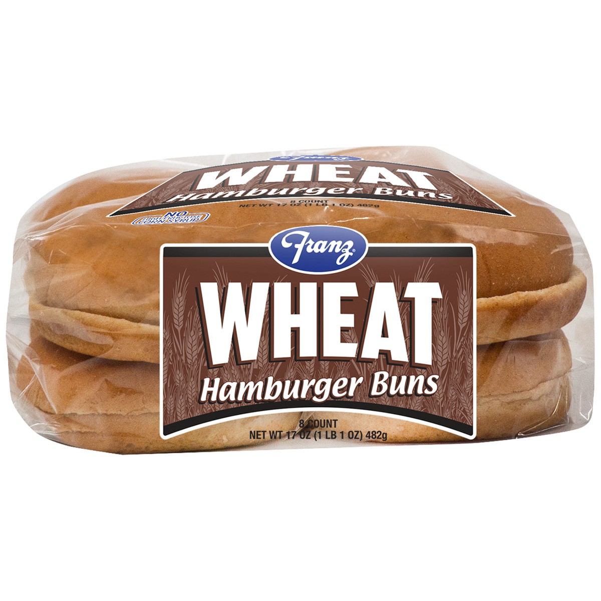 slide 5 of 10, Franz Wheat Cluster 8's Whole Grain Hamburger Buns 17oz, 