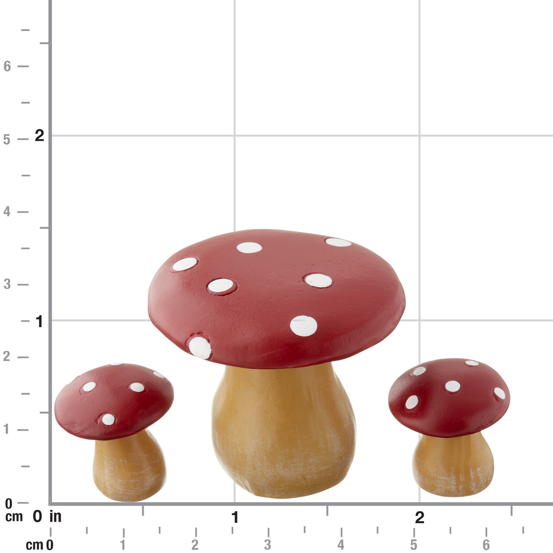 slide 3 of 3, Mini Mushroom Table & Stools By Make Market, 0.92 in x 0.87 in x 0.89 in