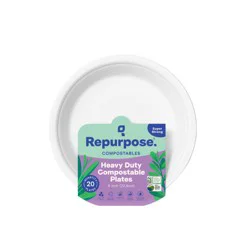 Repurpose Plates, Heavy Duty, 9 Inch