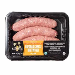 Market Fresh Cheddar Brats