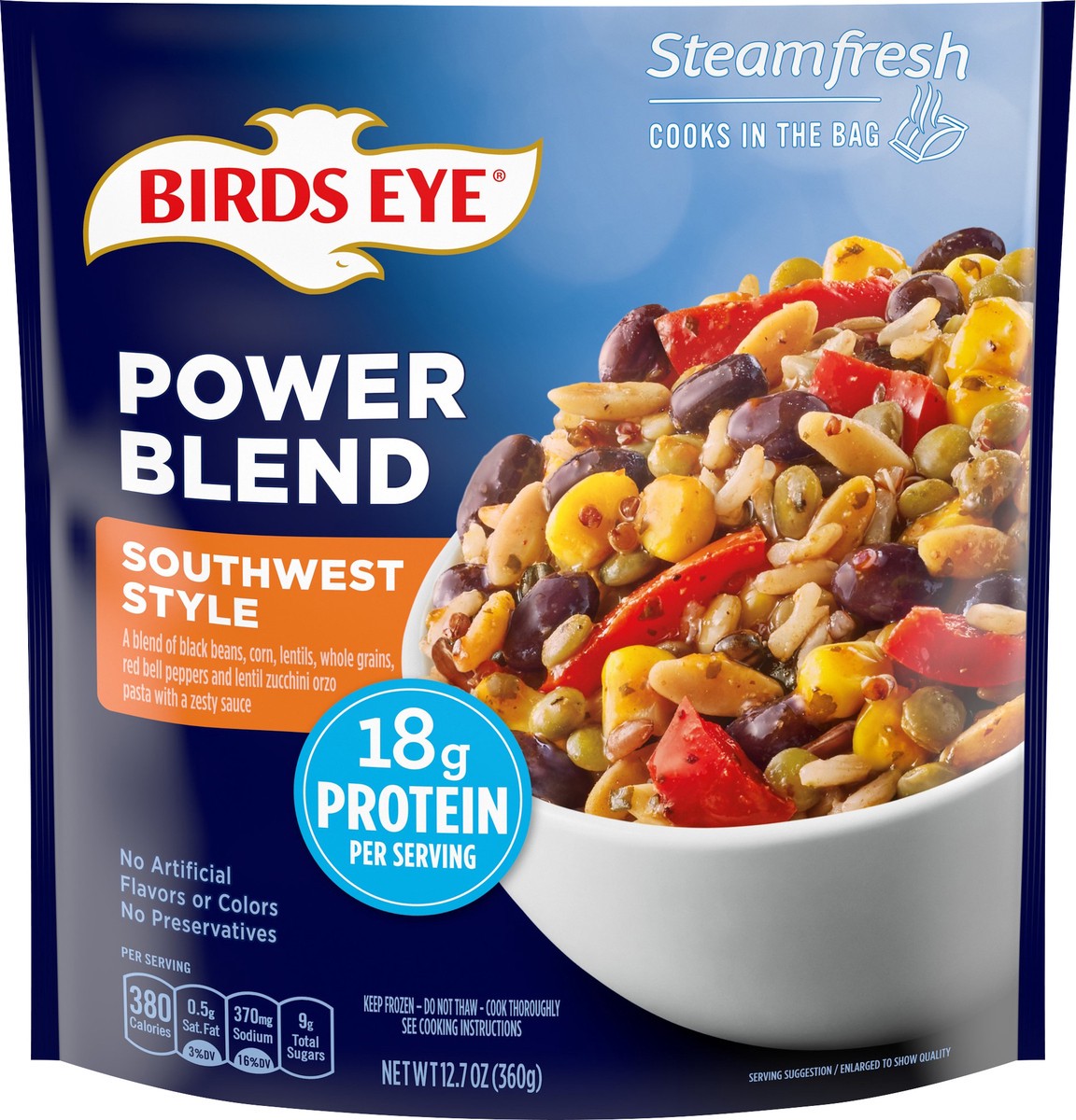 slide 10 of 12, Birds Eye Southwest Style Power Blend 12.7 oz, 12.7 oz