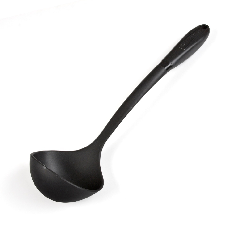 slide 1 of 1, Everyday Living Ladle - Black, 1 ct