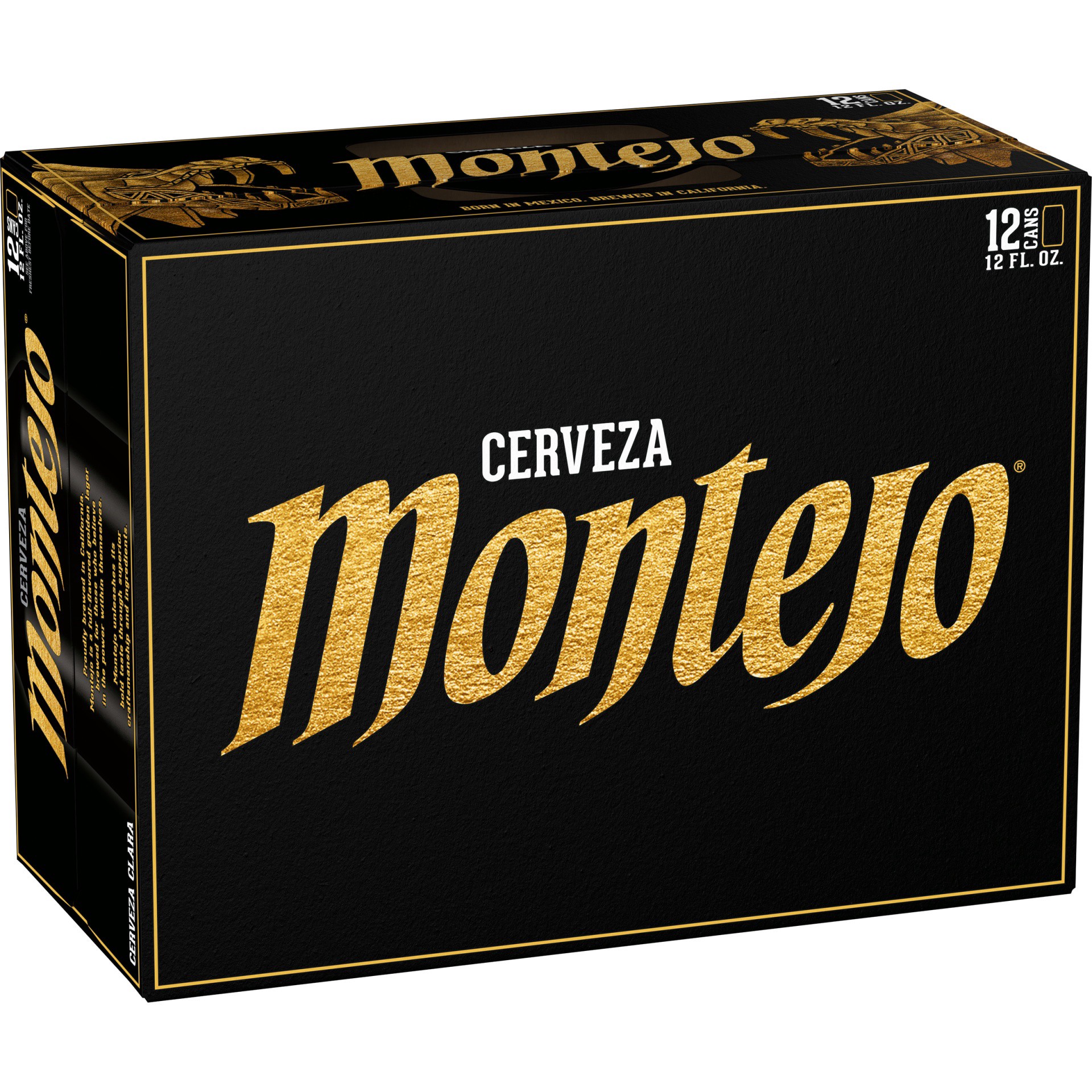 slide 2 of 3, Montejo-Brewed In Mexico Cerveza Beer, 12 ct; 12 oz