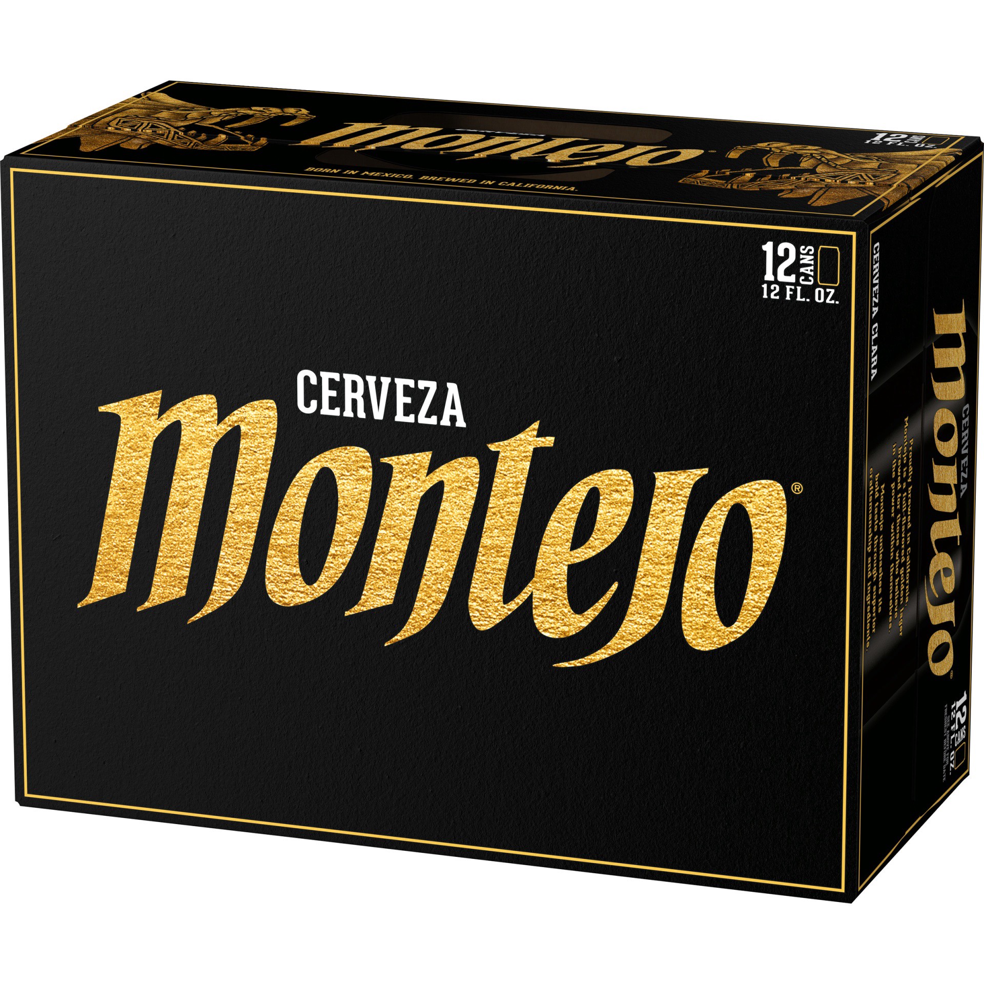 slide 3 of 3, Montejo-Brewed In Mexico Cerveza Beer, 12 ct; 12 oz