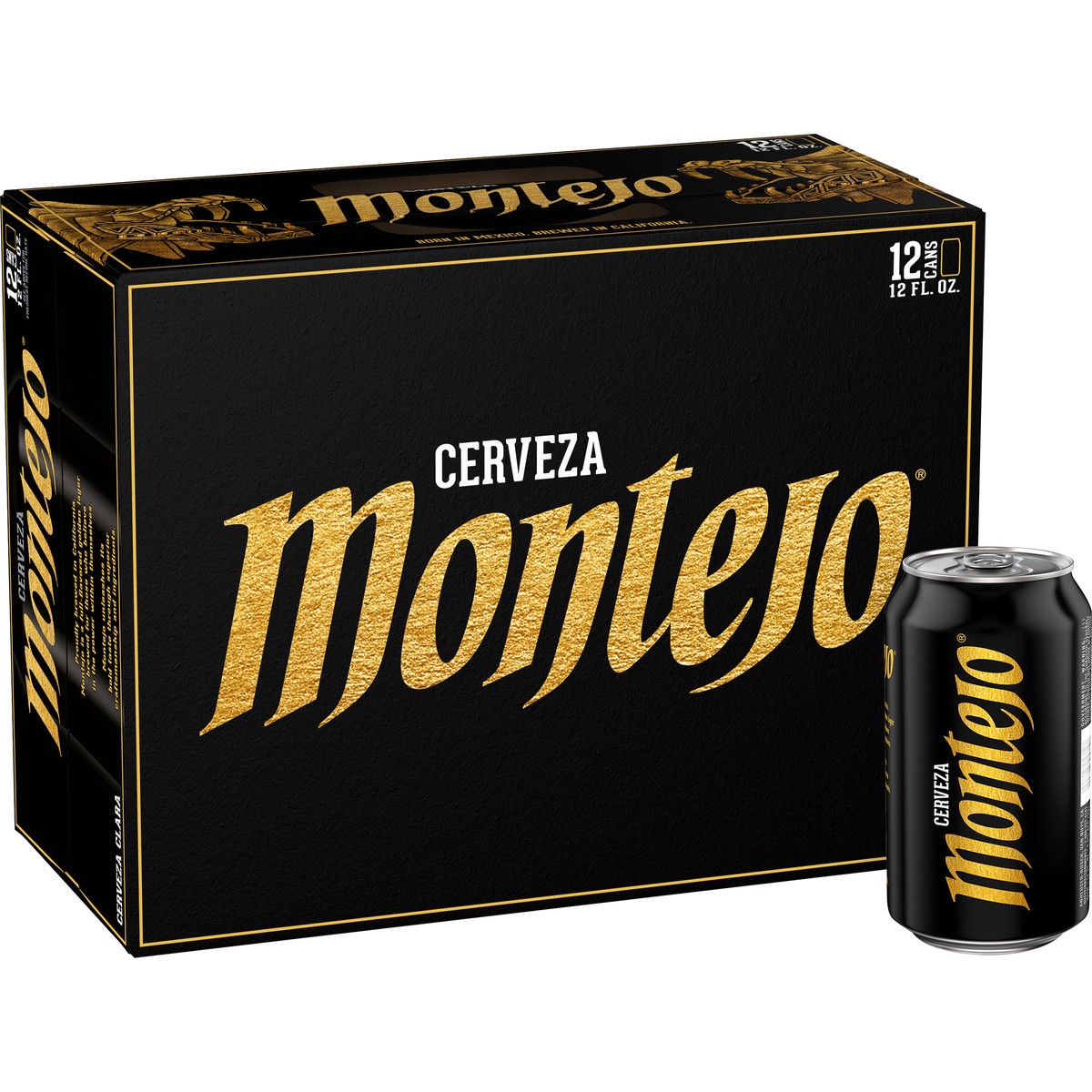 slide 1 of 3, Montejo-Brewed In Mexico Cerveza Beer, 12 ct; 12 oz