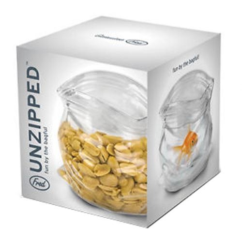 slide 1 of 1, Unzipped Bag Glass, 1 ct