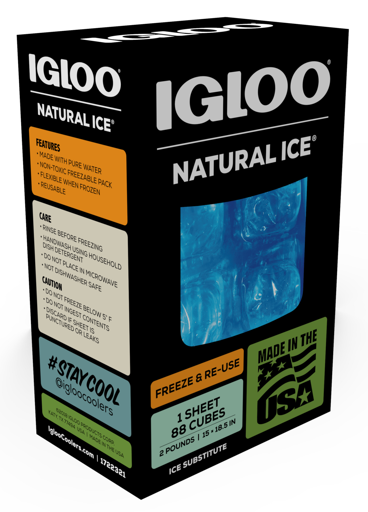 slide 1 of 5, Igloo Maxcold Natural Ice Substitute, 2 lb