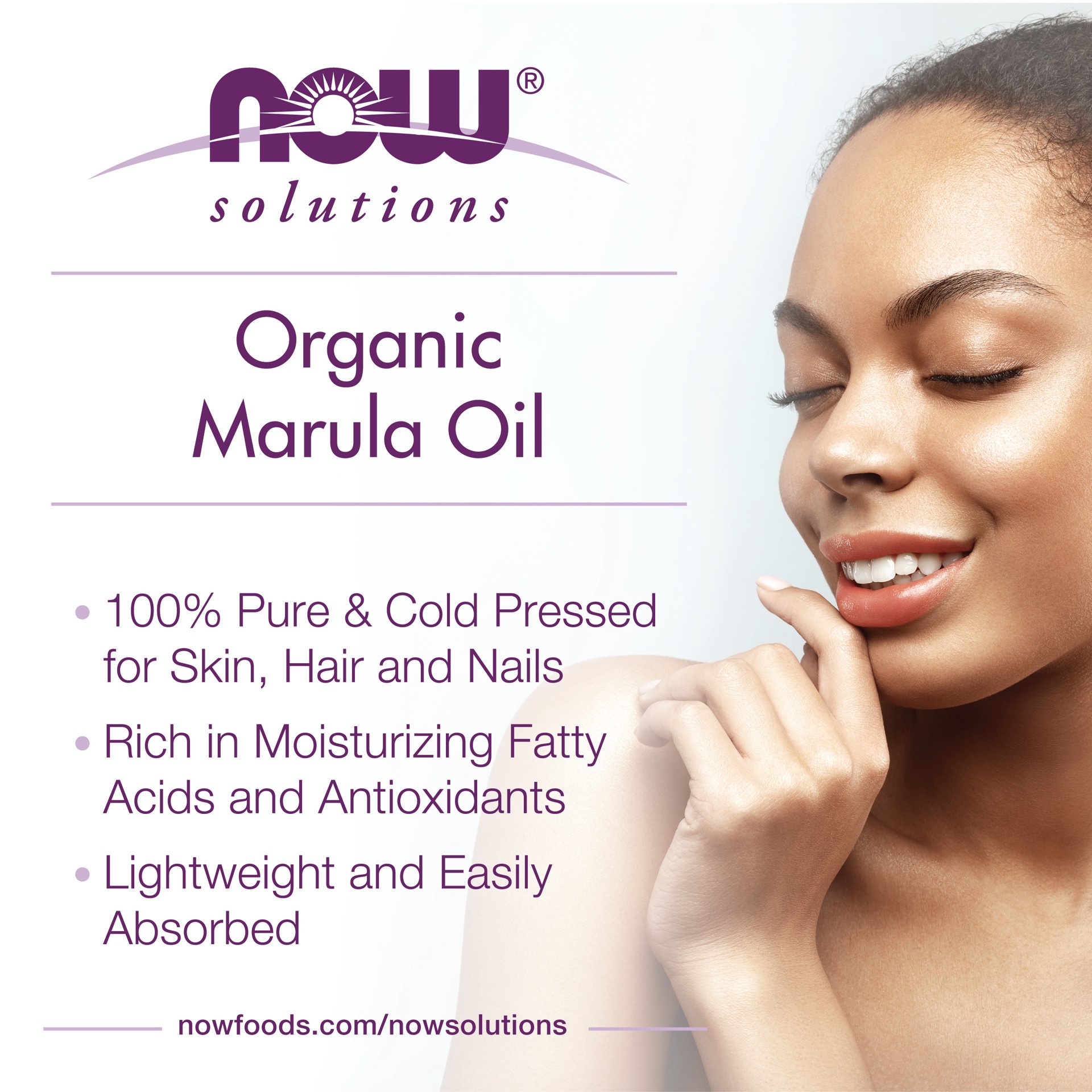 slide 5 of 5, NOW Marula Oil, Organic - 1 fl. oz., 1 fl oz