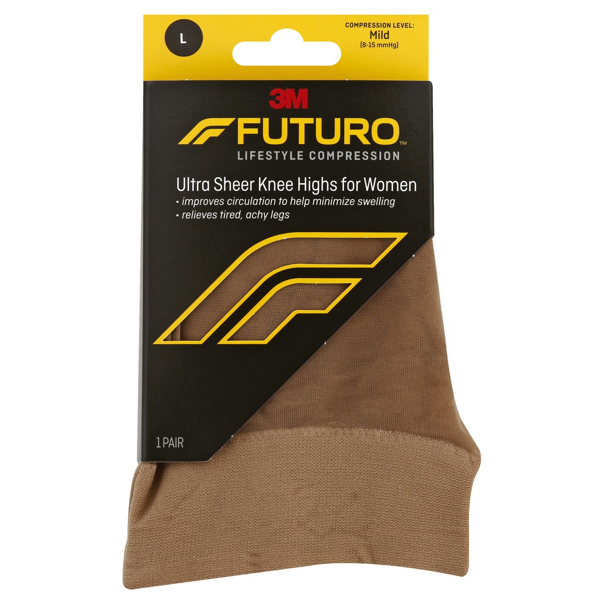 slide 4 of 8, Futuro Knee Highs 1 ea, 1 ct