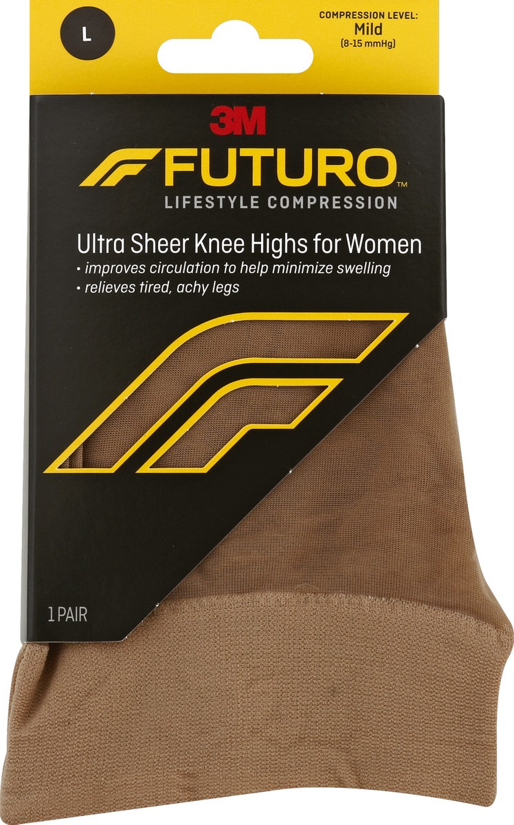 slide 1 of 8, Futuro Knee Highs 1 ea, 1 ct