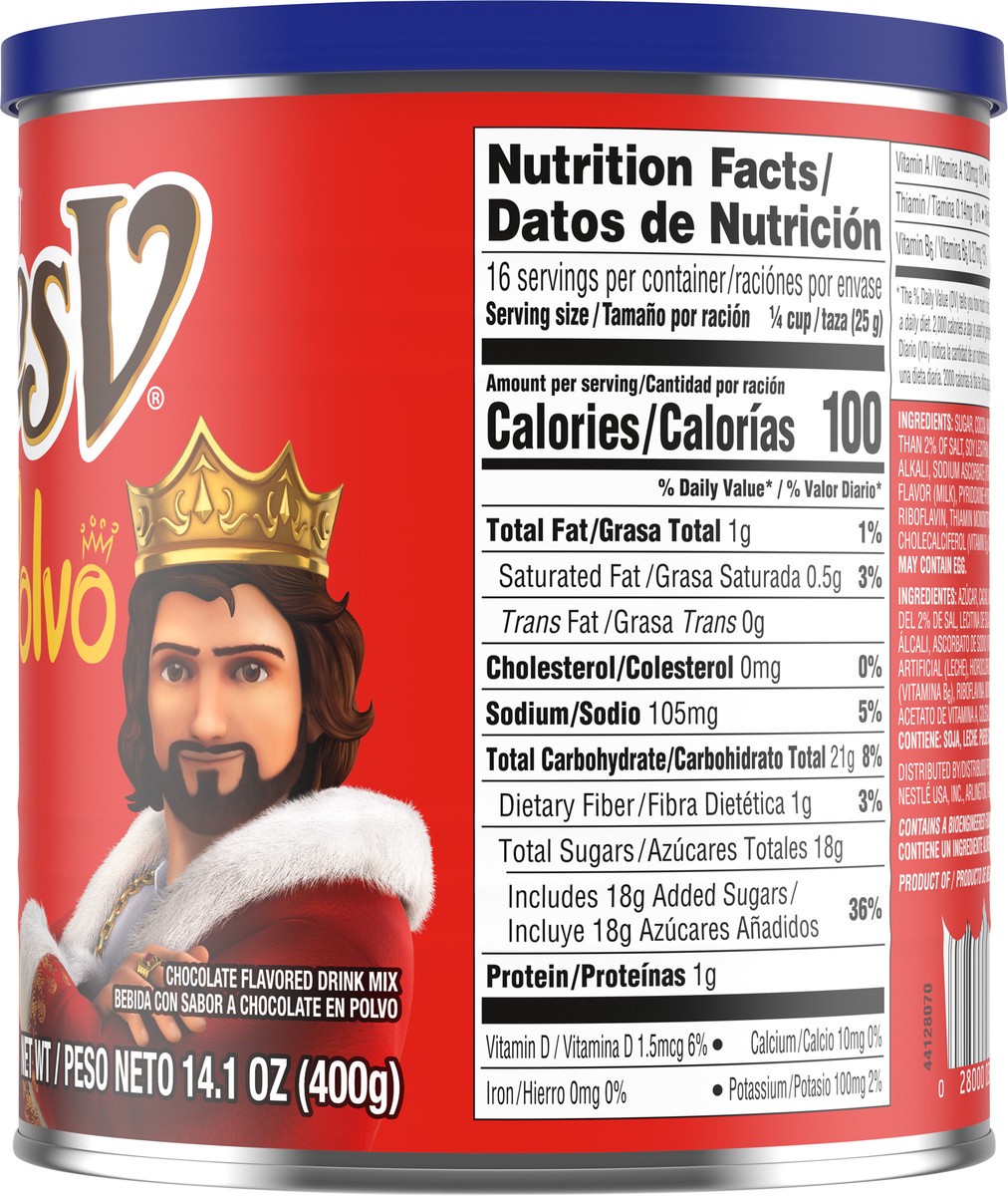 slide 13 of 14, Carlos V Chocolate Flavored Drink Mix English-Spanish - 14.1 oz, 14.1 oz