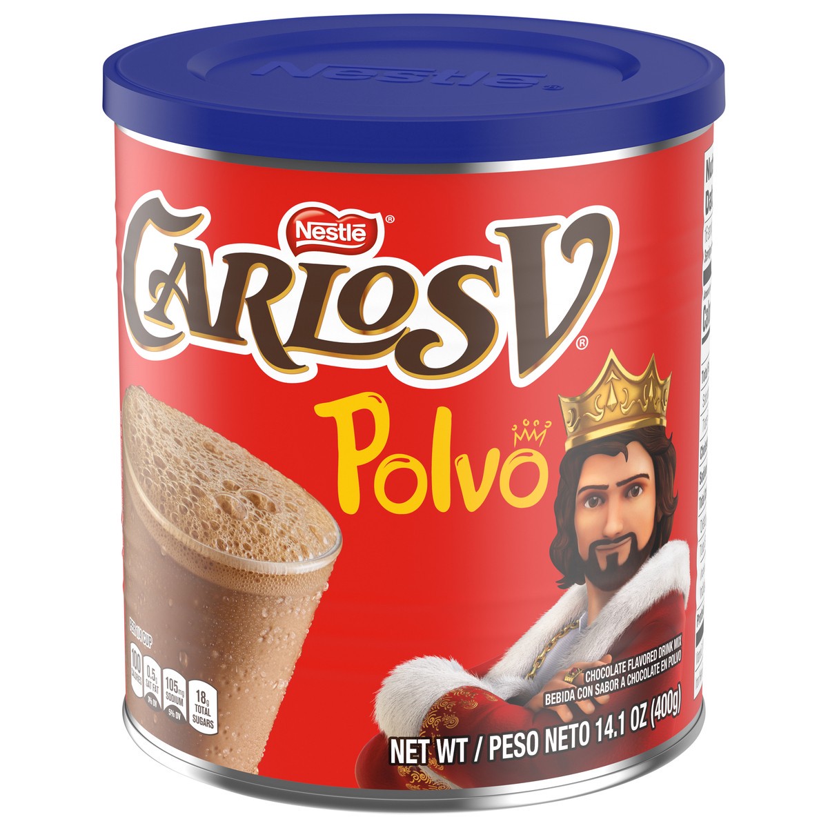 slide 2 of 14, Carlos V Chocolate Flavored Drink Mix English-Spanish - 14.1 oz, 14.1 oz