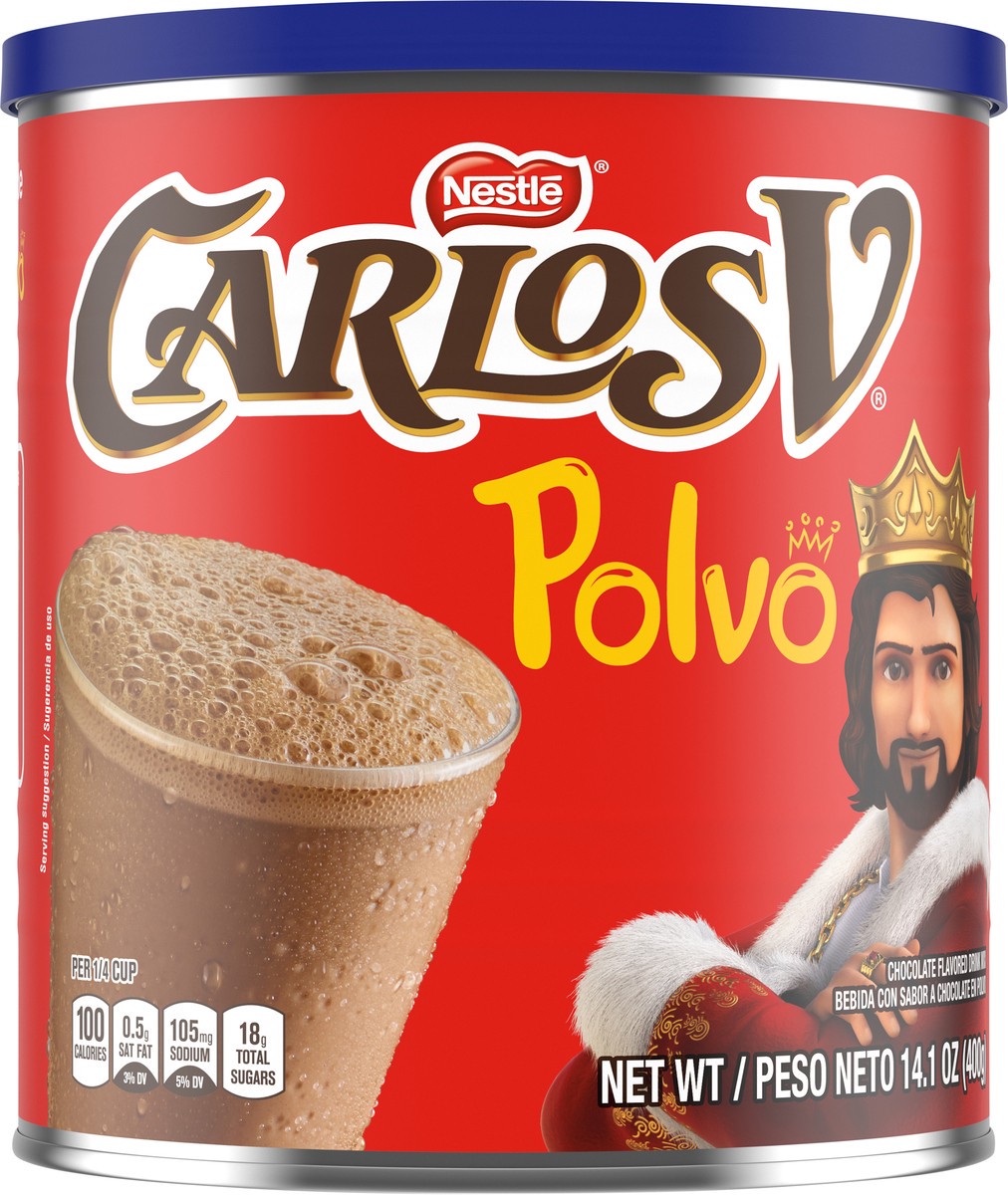 slide 5 of 14, Carlos V Chocolate Flavored Drink Mix English-Spanish - 14.1 oz, 14.1 oz