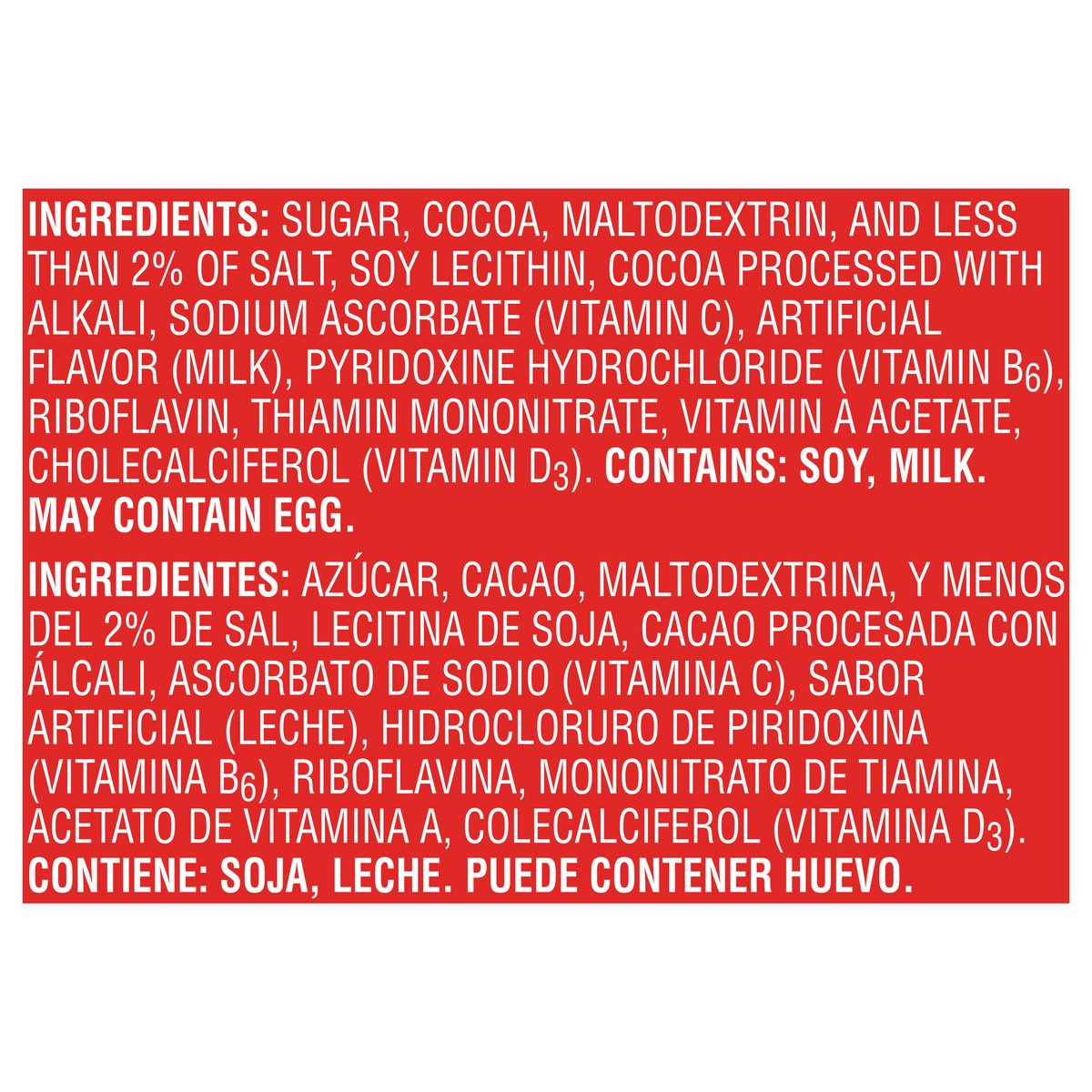 slide 3 of 14, Carlos V Chocolate Flavored Drink Mix English-Spanish - 14.1 oz, 14.1 oz