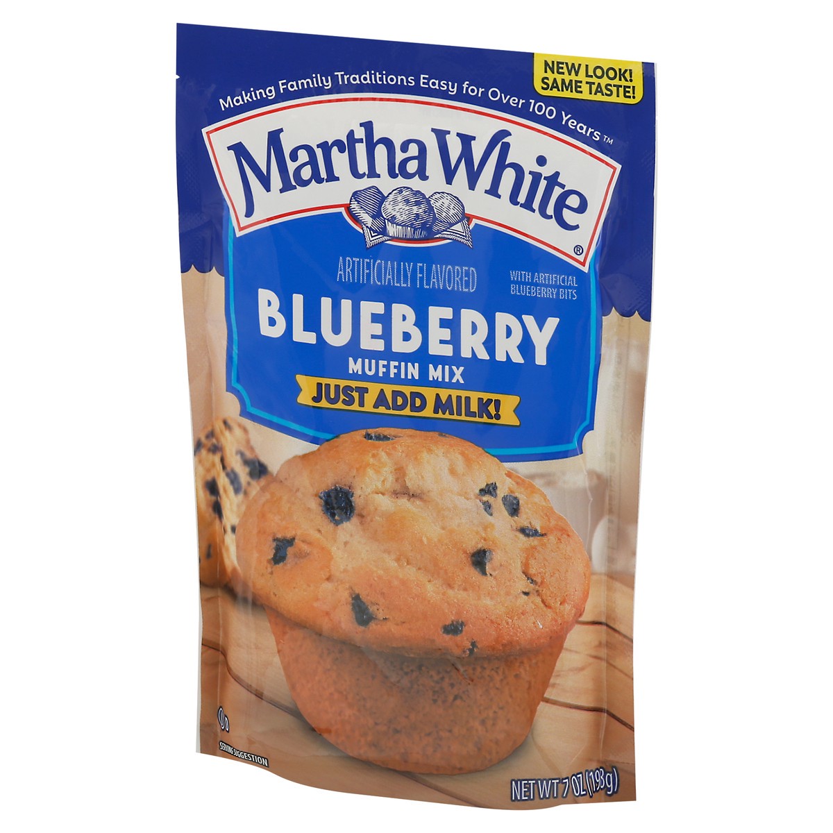 slide 3 of 9, Martha White Blueberry Muffin Mix 7 oz, 7 oz