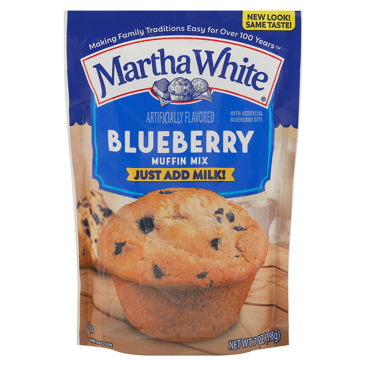 slide 1 of 9, Martha White Blueberry Muffin Mix 7 oz, 7 oz