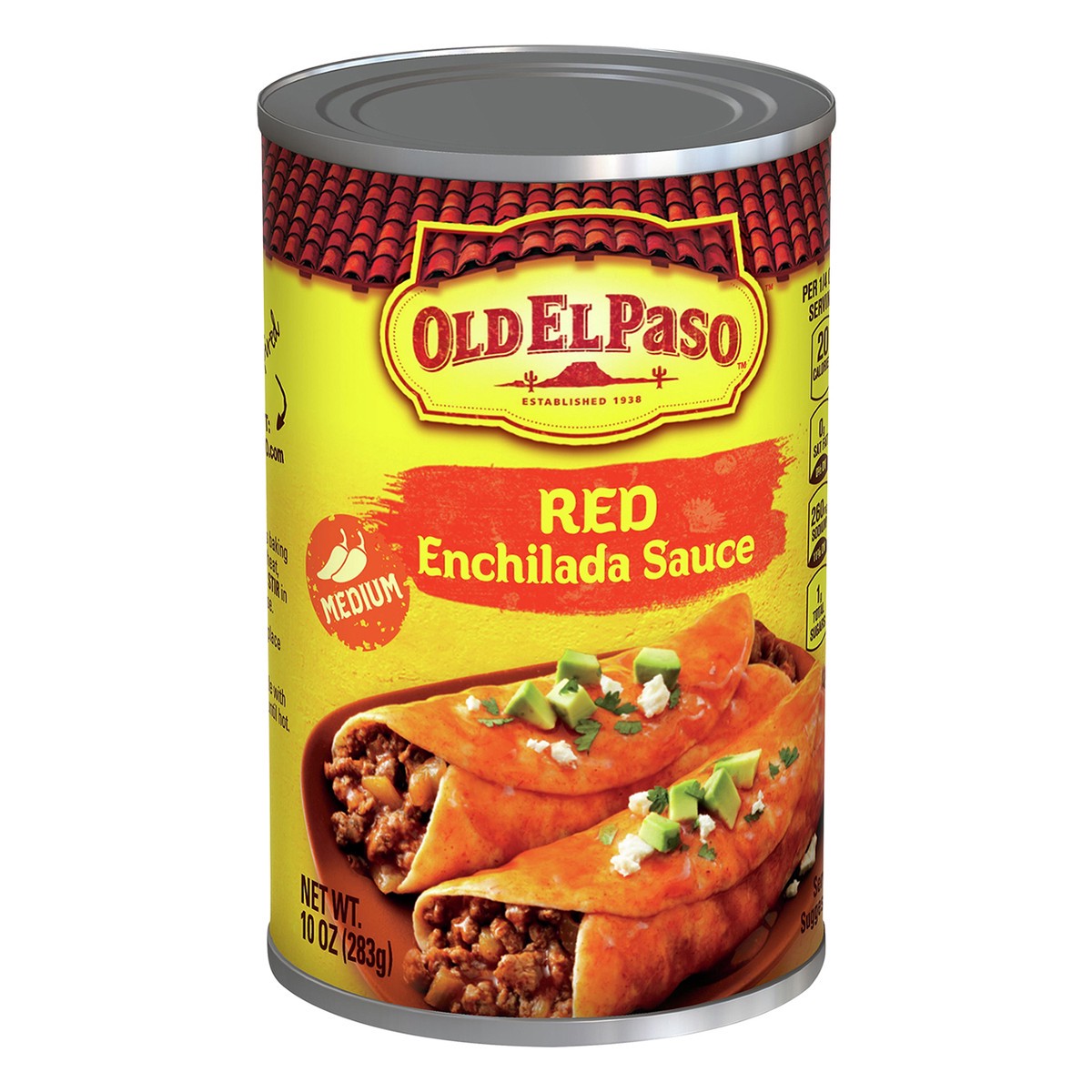 slide 3 of 9, Old El Paso Medium Red Enchilada Sauce, 1 ct., 10 oz., 10 oz