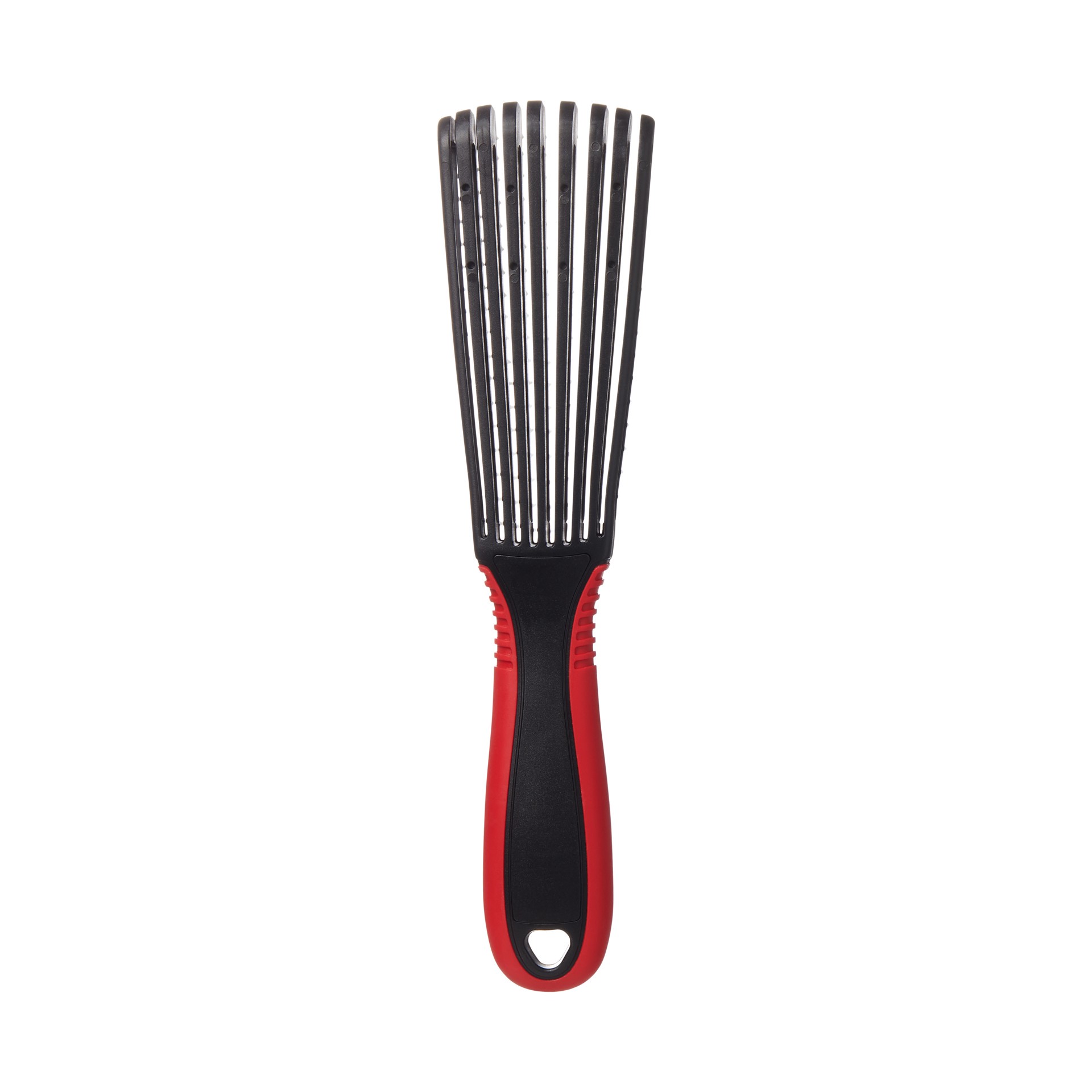 slide 5 of 5, Kiss Colors & Care Glide & Define Non-Slip Detangling Brush, 1 pc