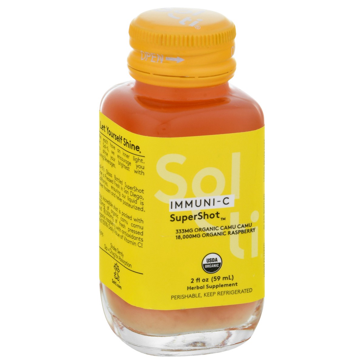 slide 9 of 9, Sol-ti Supershot Immuni-Ti Living Beverage 2.1 fl oz, 2.10 fl oz