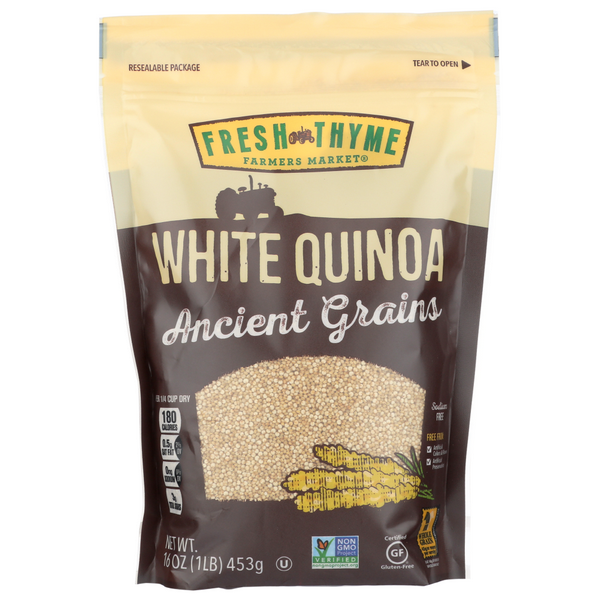 slide 1 of 1, Fresh Thyme White Quinoa, 16 oz