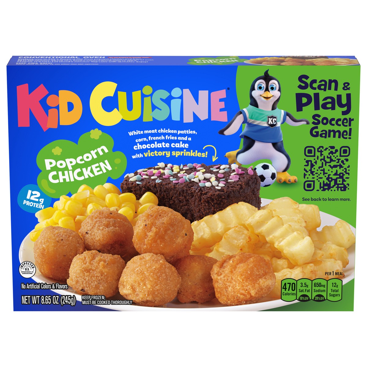 slide 1 of 5, Kid Cuisine Popcorn Chicken 8.65 oz, 8.65 oz