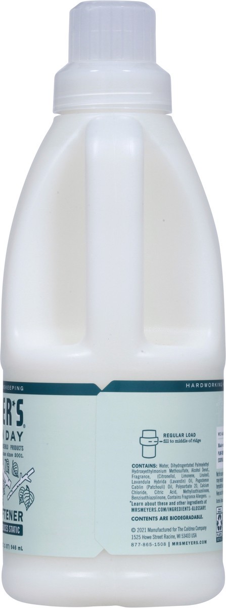 slide 11 of 13, Mrs. Meyer's Clean Day Birchwood Scent Fabric Softener 32 fl oz, 32 fl oz
