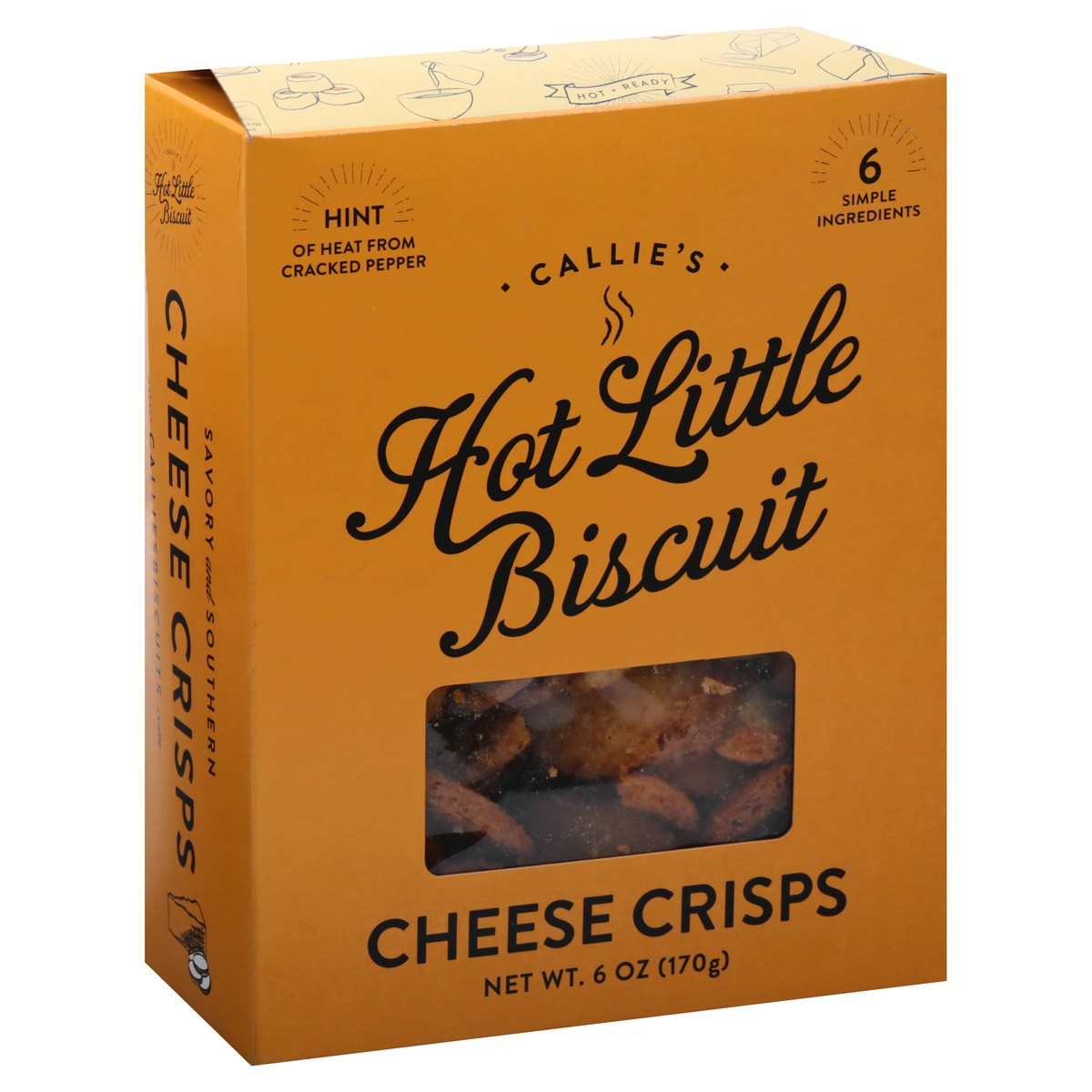 slide 7 of 13, Callie's Hot Little Biscuit Cheese Crisps 6 oz, 6 oz
