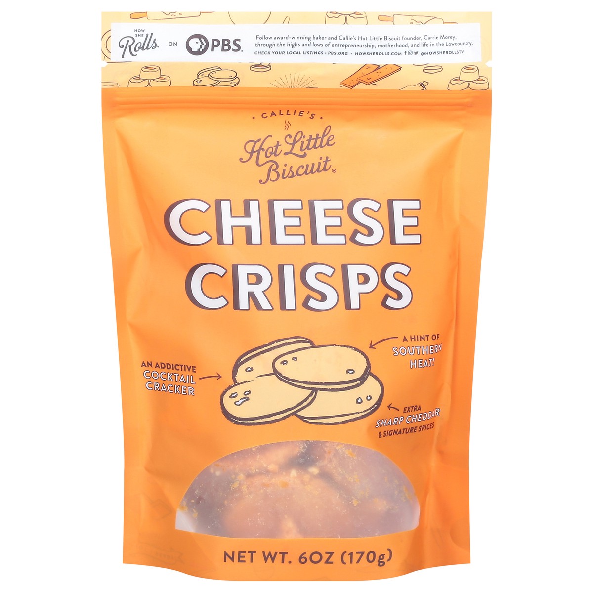 slide 1 of 13, Callie's Hot Little Biscuit Cheese Crisps 6 oz, 6 oz
