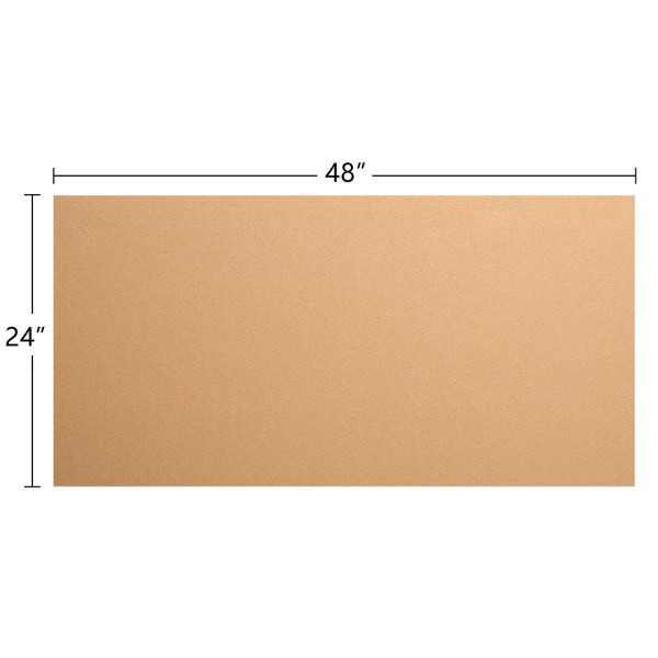 slide 2 of 3, Office Depot® Brand Do-It-Yourself Cork Roll, 24"" x 48"", 1 ct