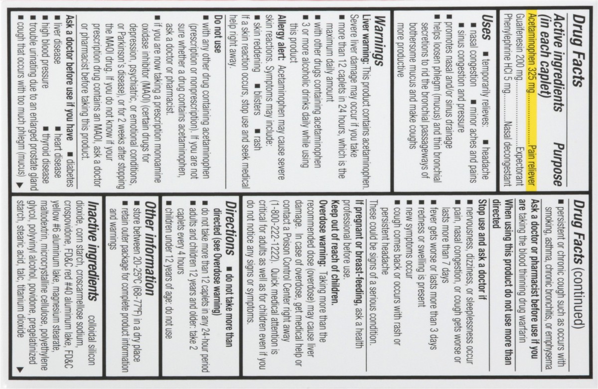 slide 12 of 13, Harris Teeter Mucus Relief Severe Cong, 20 ct